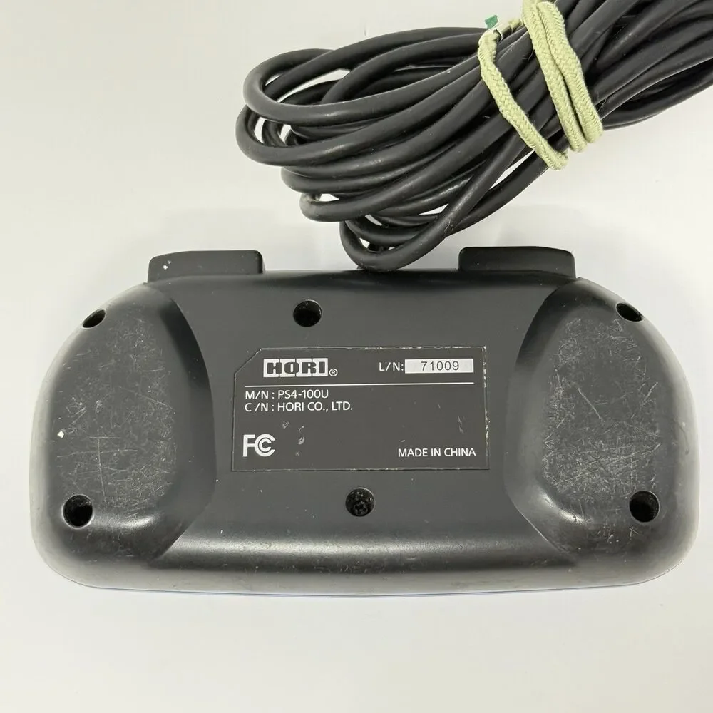 Hori Mini Wired Gamepad Controller PS4 Blue PS4-100U Tested